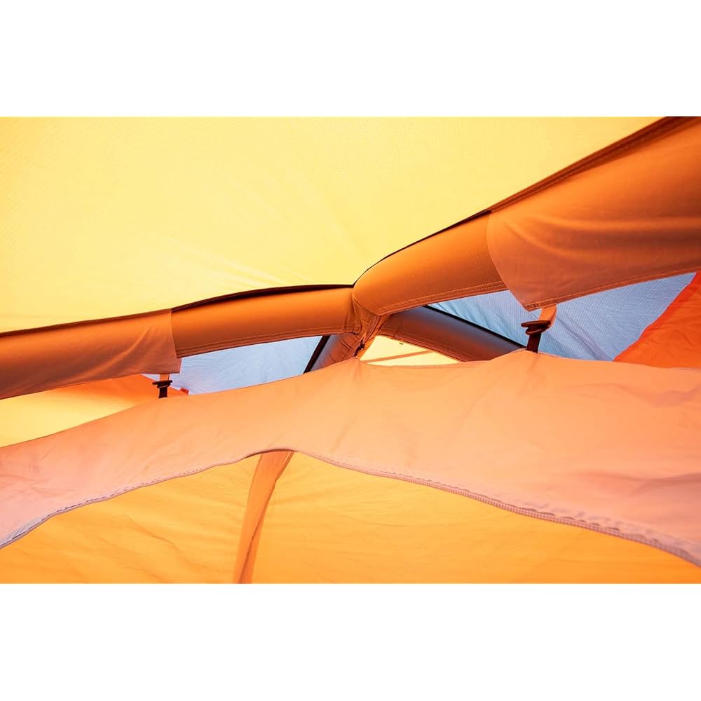 Ogawa Outdoor Camping Disaster Prevention Evacuation Air Frame Tent Mousse for 2 People 7705 Orange