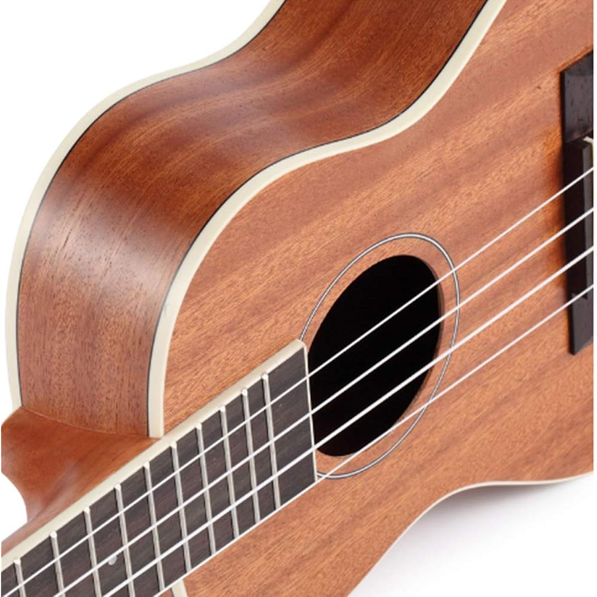 Ukulele Ukulele Music Beginner Natural Hawaiian Guitar 23 inch Ukulele Good enough for beginners (Color: Natural, Size: 23 inches)