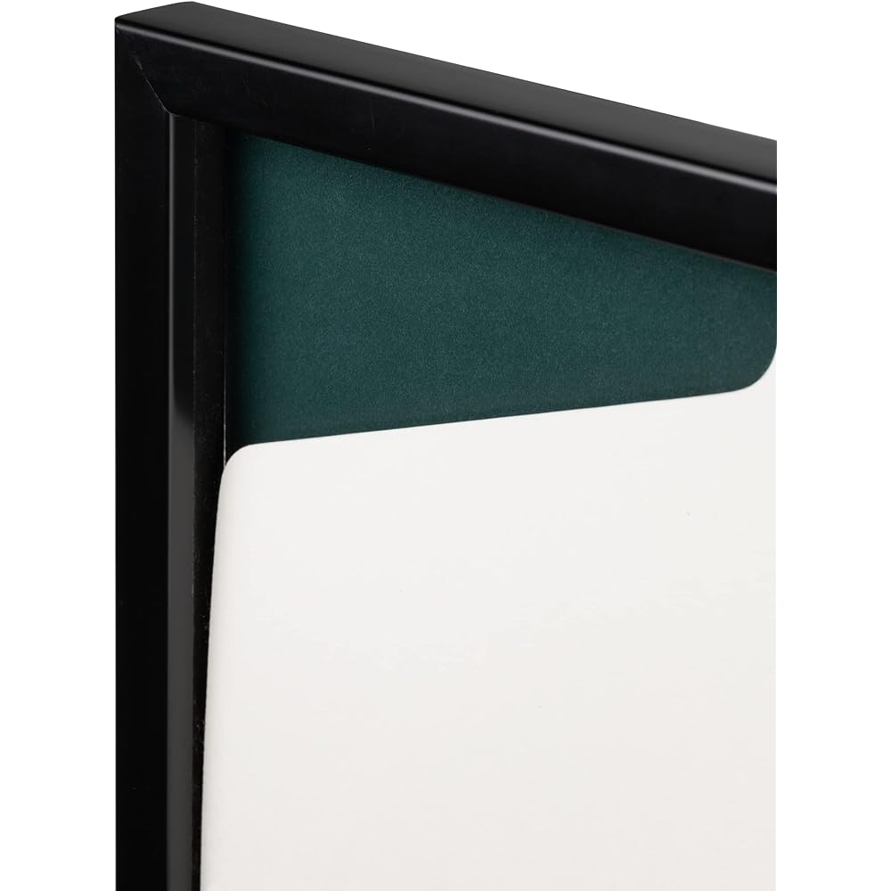 Kenko Picture Frame T-shirt & Uniform Display Frame, Black, Live T-shirt/Sports Uniform, Can be stored up to 10mm thick, Hanger mount and hanging string included 504499