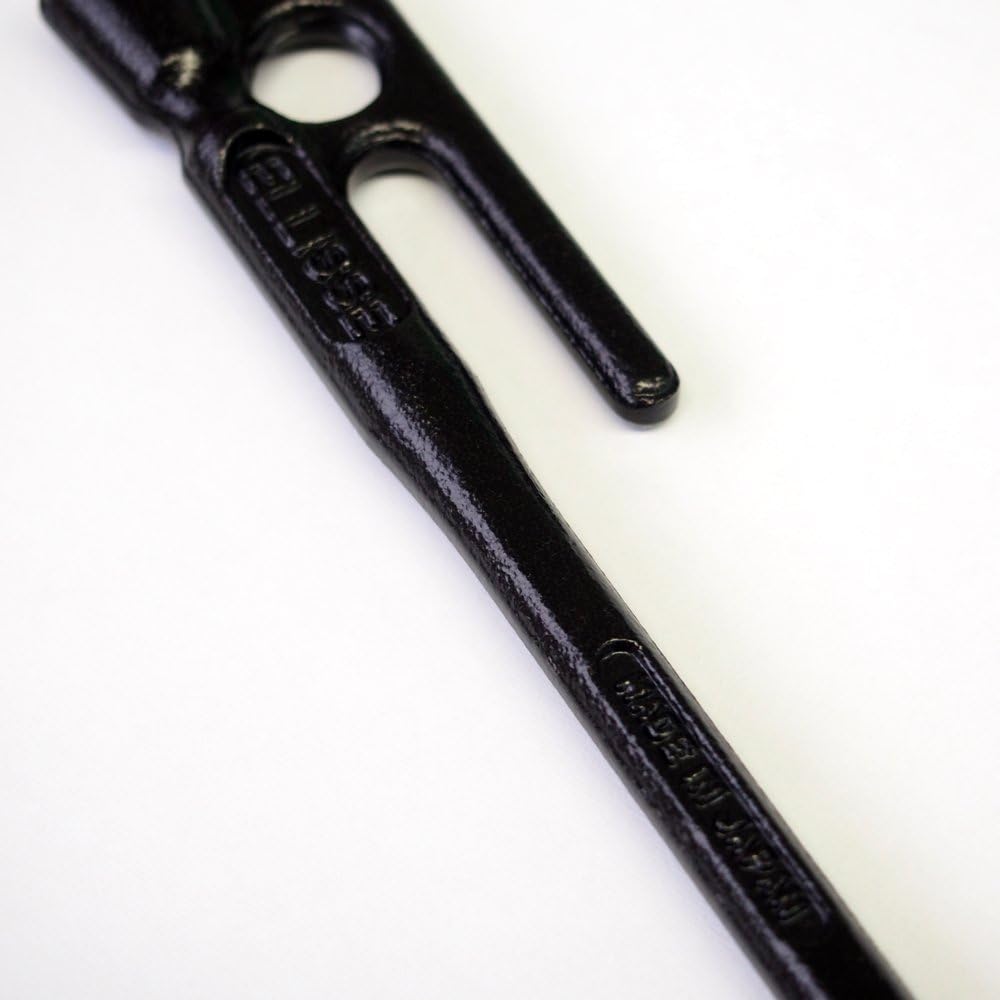 ELLISSE Forged Peg Elisse Stake 18cm Set of 8 Cation Electrodeposition Painting MK-180K MADE IN JAPAN