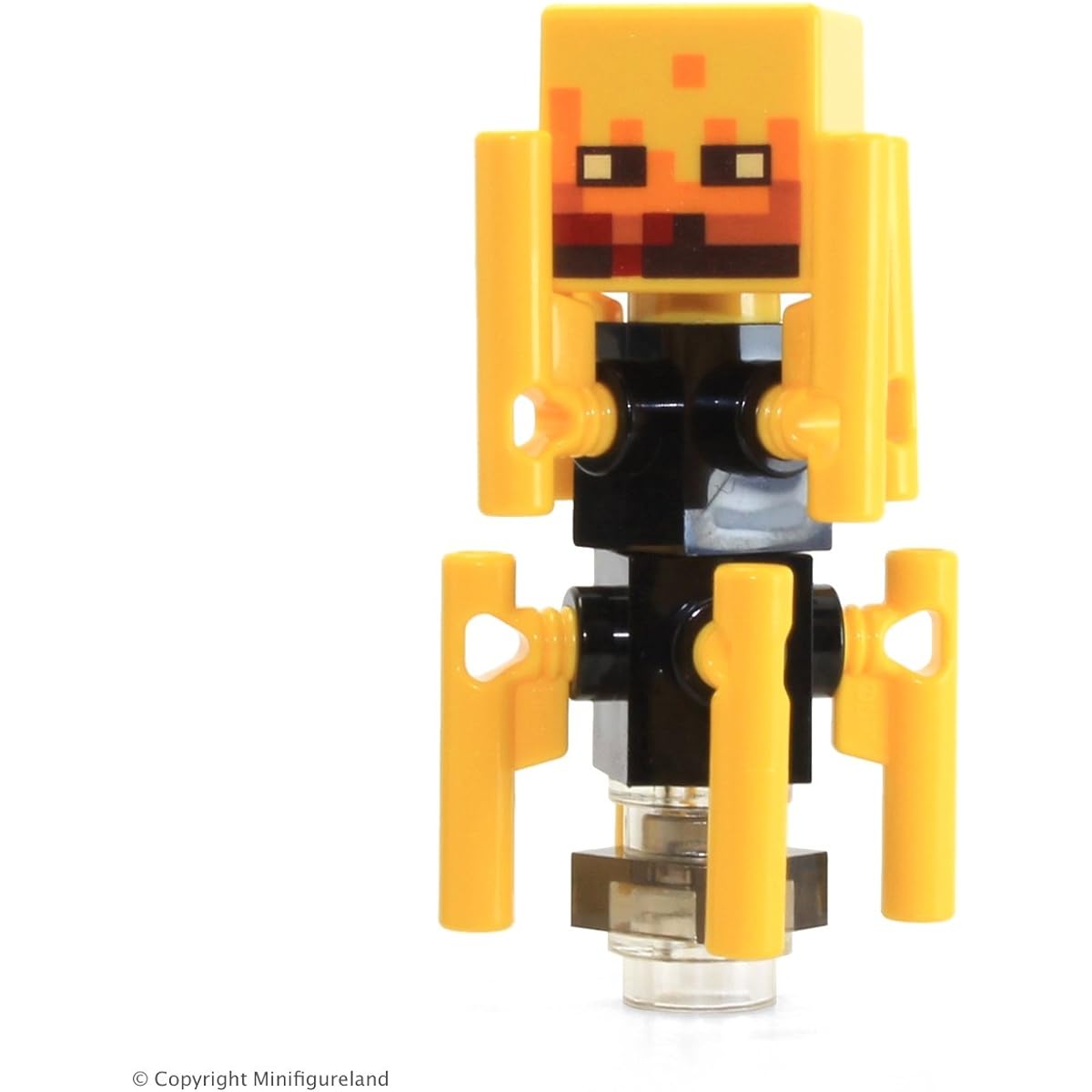 Lego Minecraft Blaze Figure from the Nether 21122