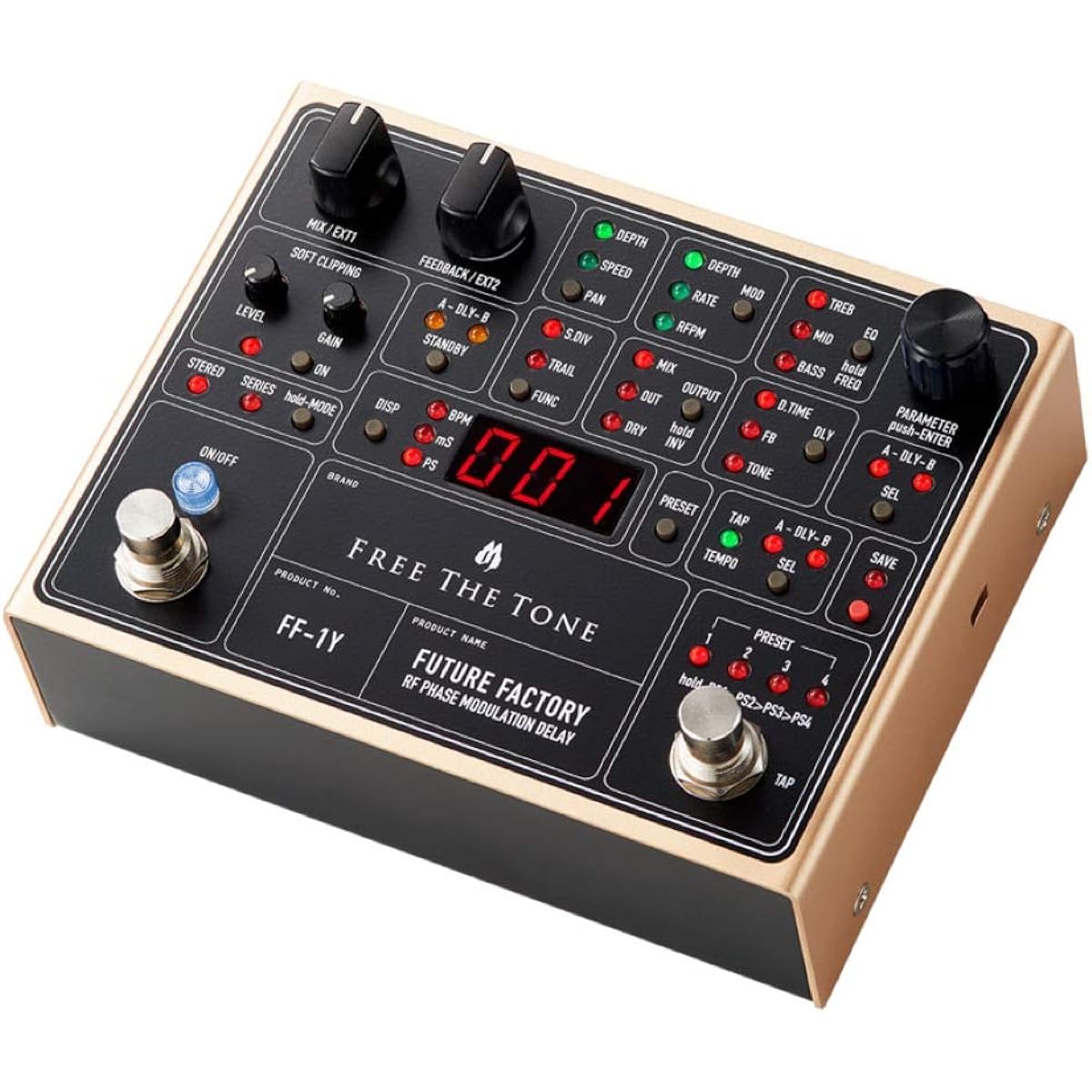 FREE THE TONE/FF-1Y FUTURE FACTORY RF PHASE MODULATION DELAY FREE THE TONE DELAY