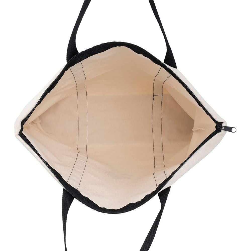 LOGOS Heavy Canvas Tote 81340620 White (approx.) Width 58 x Depth 57 x Height 2cm