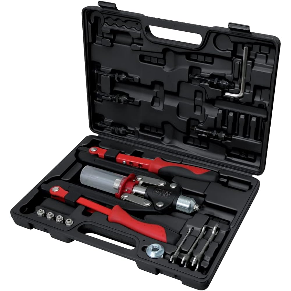 KS TOOLS Universal riveting tool set 11 pcs 150.9630