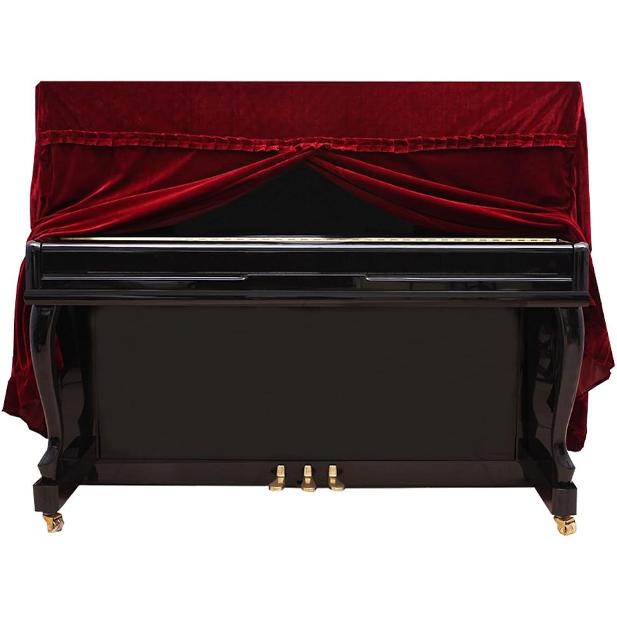 Upright Piano Dust Cover Decorative Preach Cover Accessories for Upright Piano Instruments