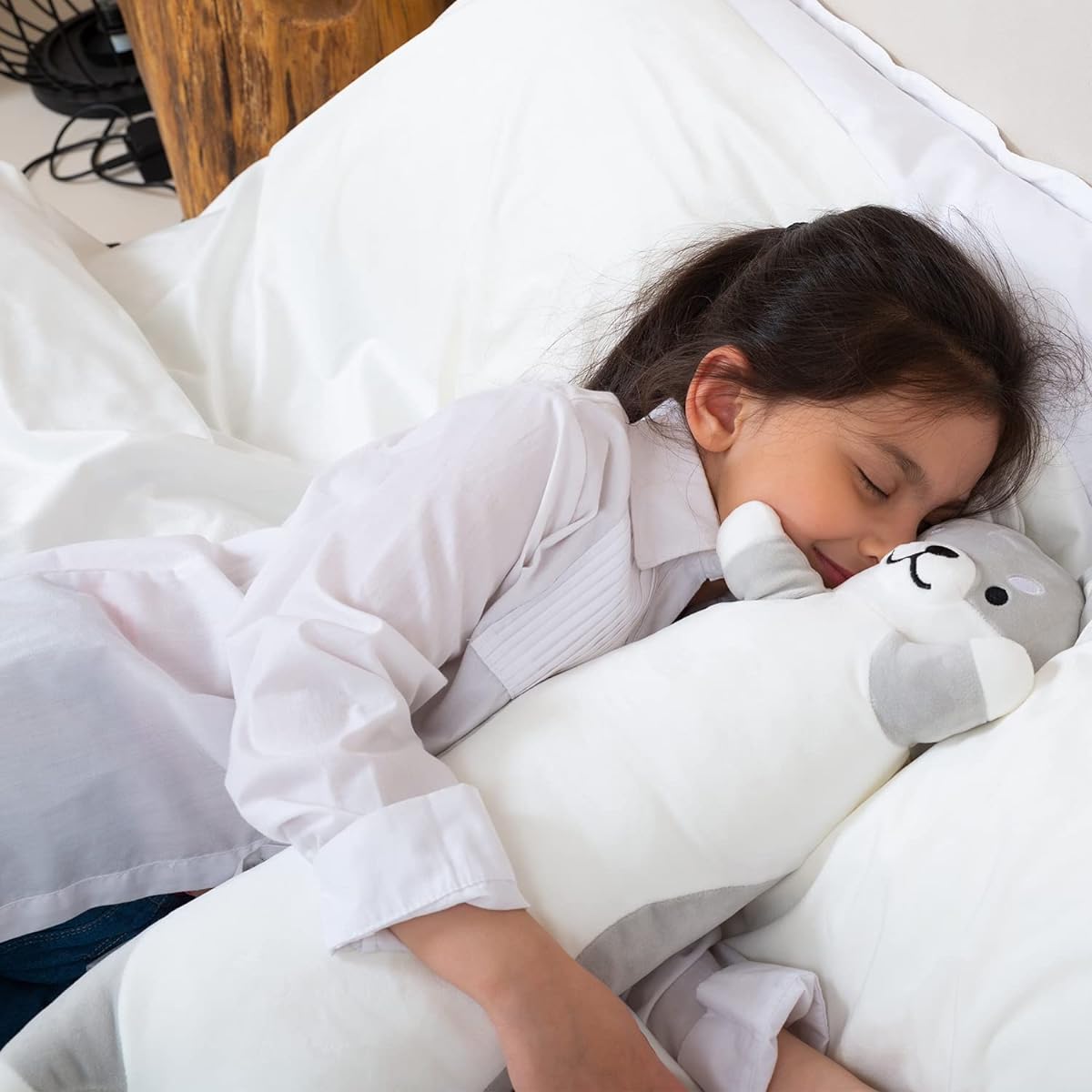 Kekeso Long Shiba Inu Stuffed Animal Giant Plush Toy Dog Sleeping Pillow Corgi Plush Toy Body Pillow Cartoon Soft Dog Hug Pillow for Kids Birthday Valentine's Day Christmas