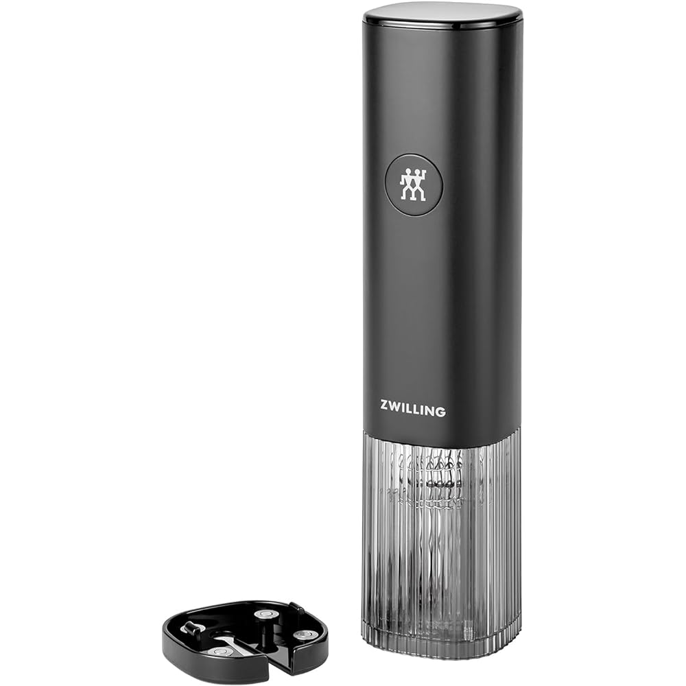 ZWILLING "Enfinigy Wine Opener" Wine Bottle Opener Cork Electric Automatic USB Rechargeable Foil Cutter Included [Authorized Japanese Product] Enfinigy Z1028-019