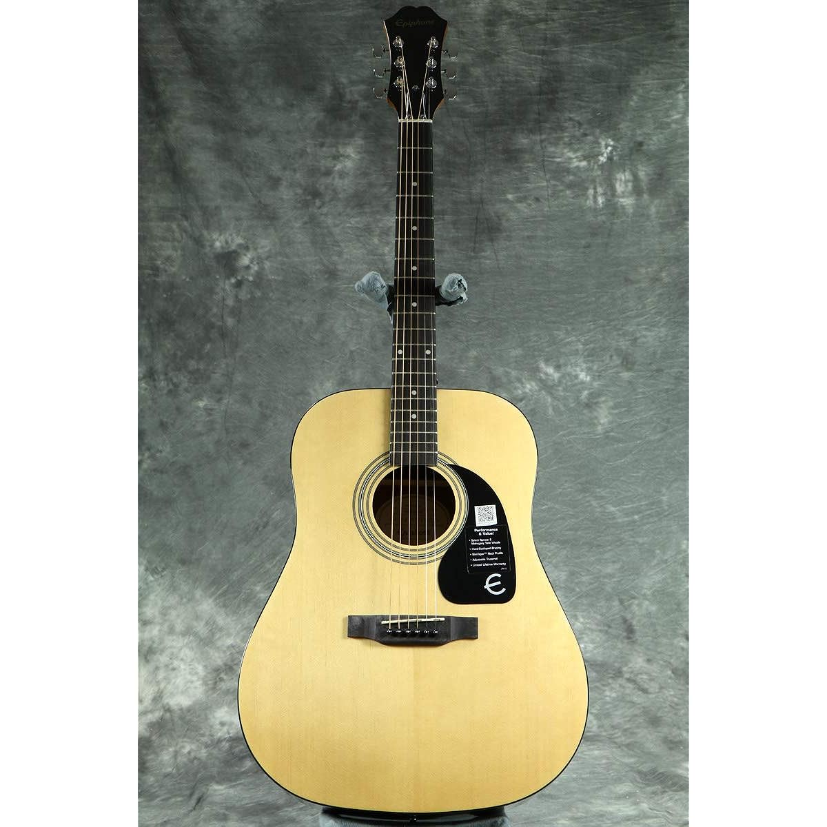 Epiphone Acoustic Guitar DR-100 NA Epiphone Introductory Folk Guitar for Beginners