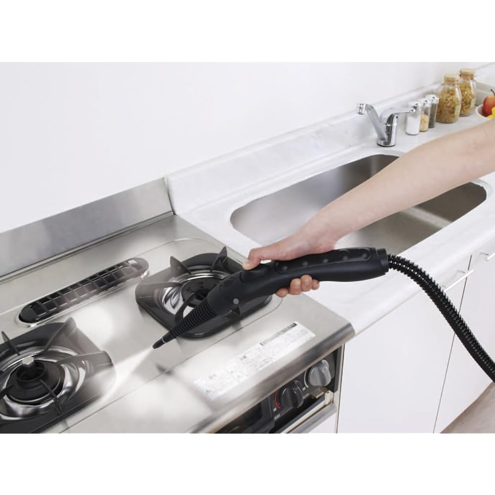 Iris Ohyama Steam Cleaner Canister Type Yellow STM-415