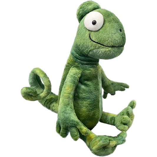 WEWINYTQ 13" Lizard Stuffed Animal Plush Toy Cute Soft Toy Stuffed Animal Cuddly Squishy Cubby Soft Squishy Plush Toy for Kids Lizard Cute Stuffed Animal Green