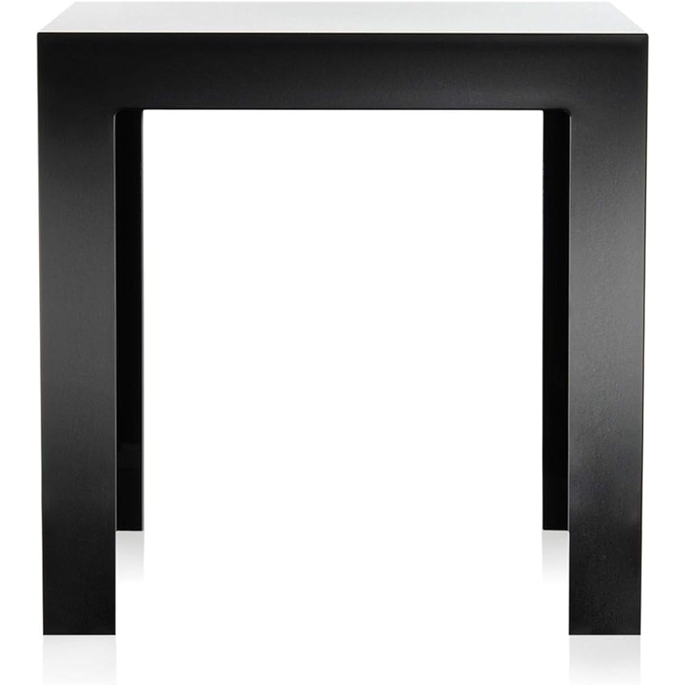 Kartell Side Table JOLLY W40/D40/H40cm Glossy Black SFTB-K8850-E6 Paolo Risatto [Authentic product from domestic sole agent]