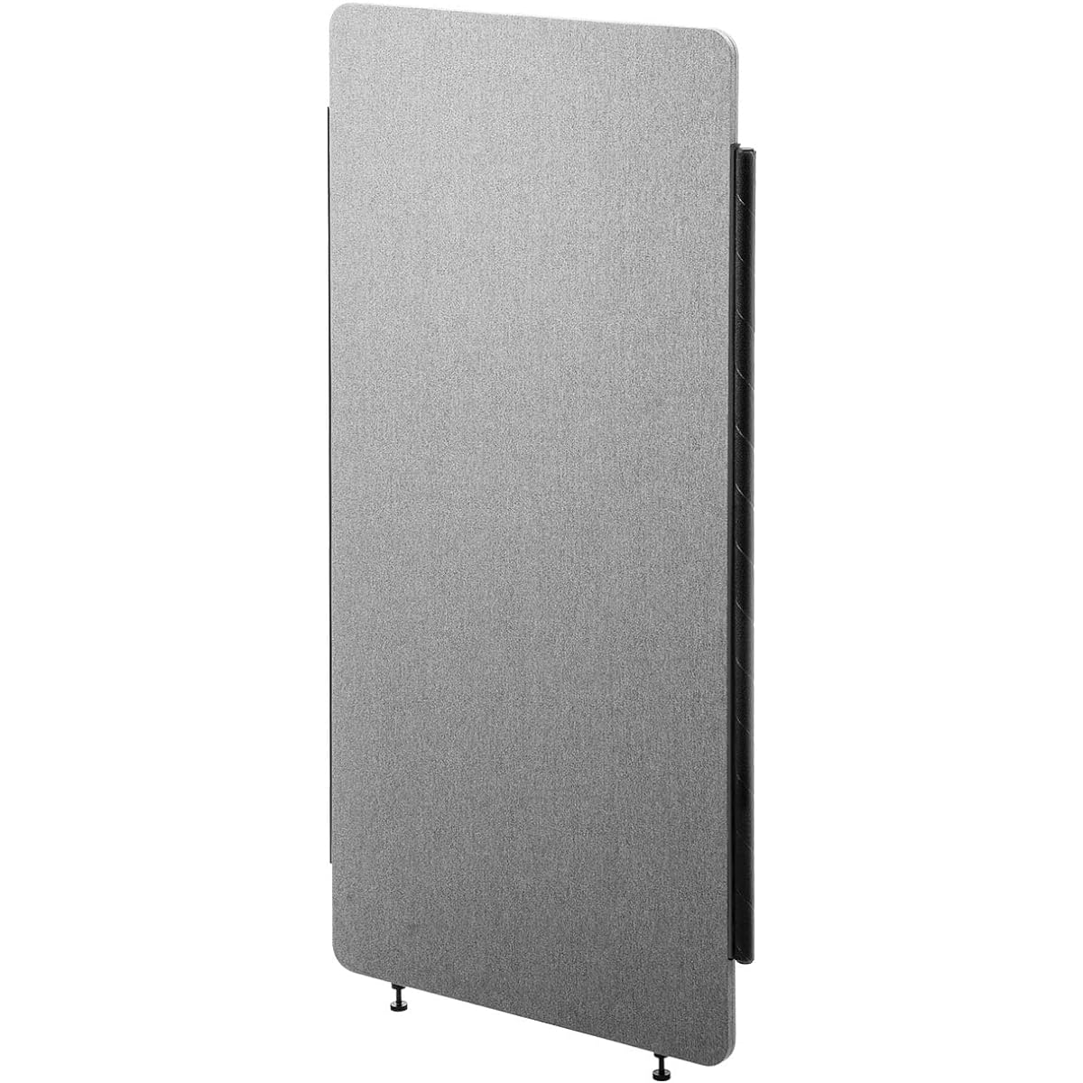 Sanwa Direct Sound Absorption Panel Felt with Adjuster Width 91.2cm Height 192cm Gray 100-SPT027GY