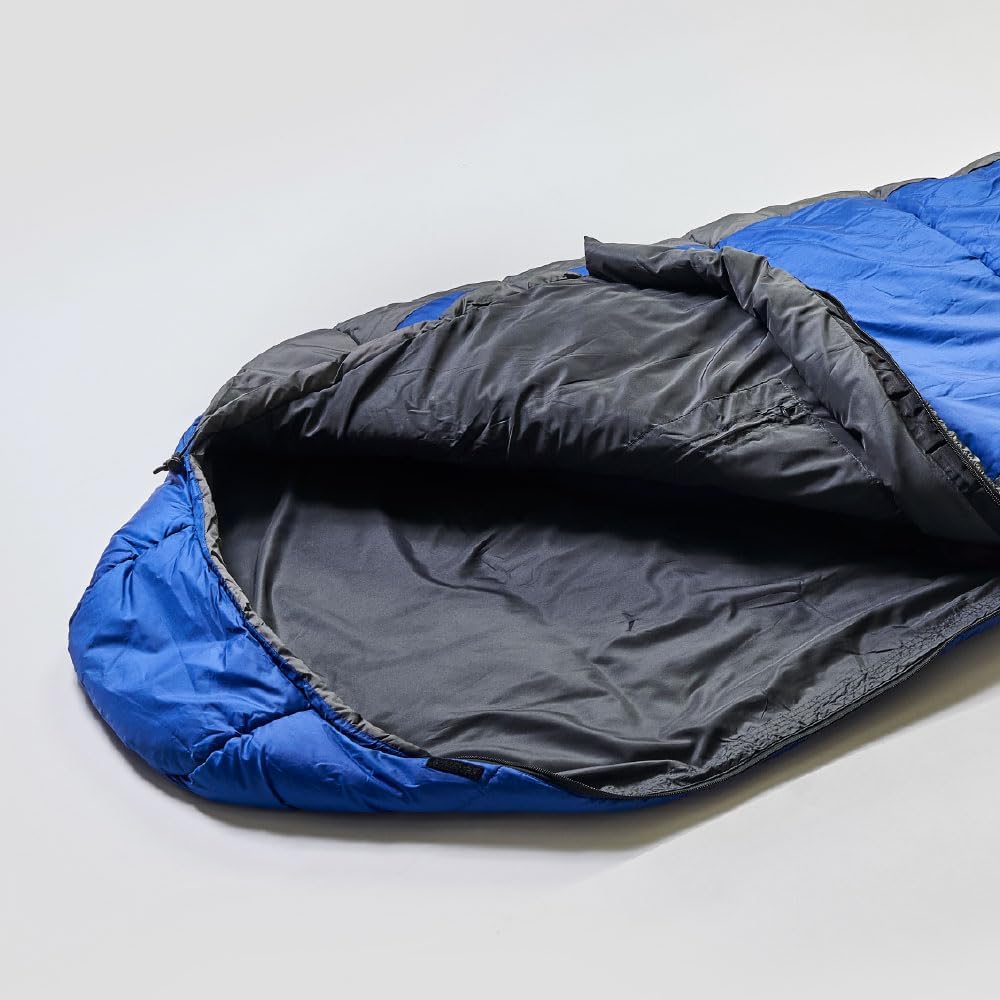 Isuka (ISUKA) Sleeping Bag Patrol Short Royal Blue [Minimum operating temperature 2 degrees]