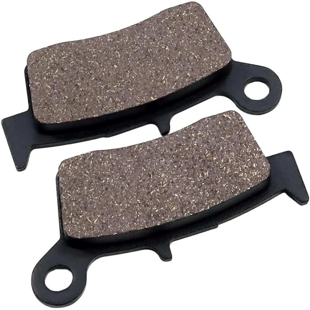 Cyleto Front and Rear Brake Pads for Suzuki DRZ400 DR-Z 400 DR-Z400 2000-2009 / DR-Z400 SM DRZ400SM DR-Z 400SM 2005-2009