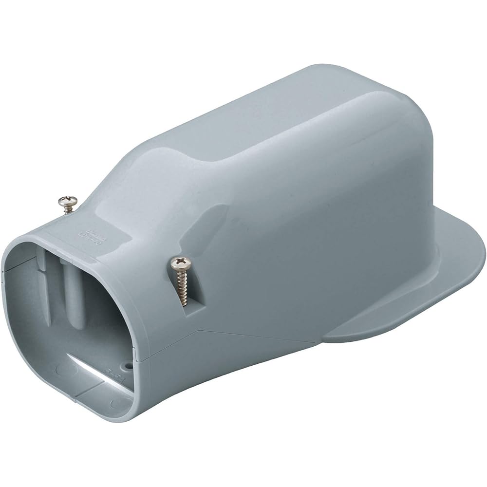 Inaba Denko Plumbing Decorative Cover Wall Corner Wall Extrusion Gray 10 Pieces LDW-70-G (10)