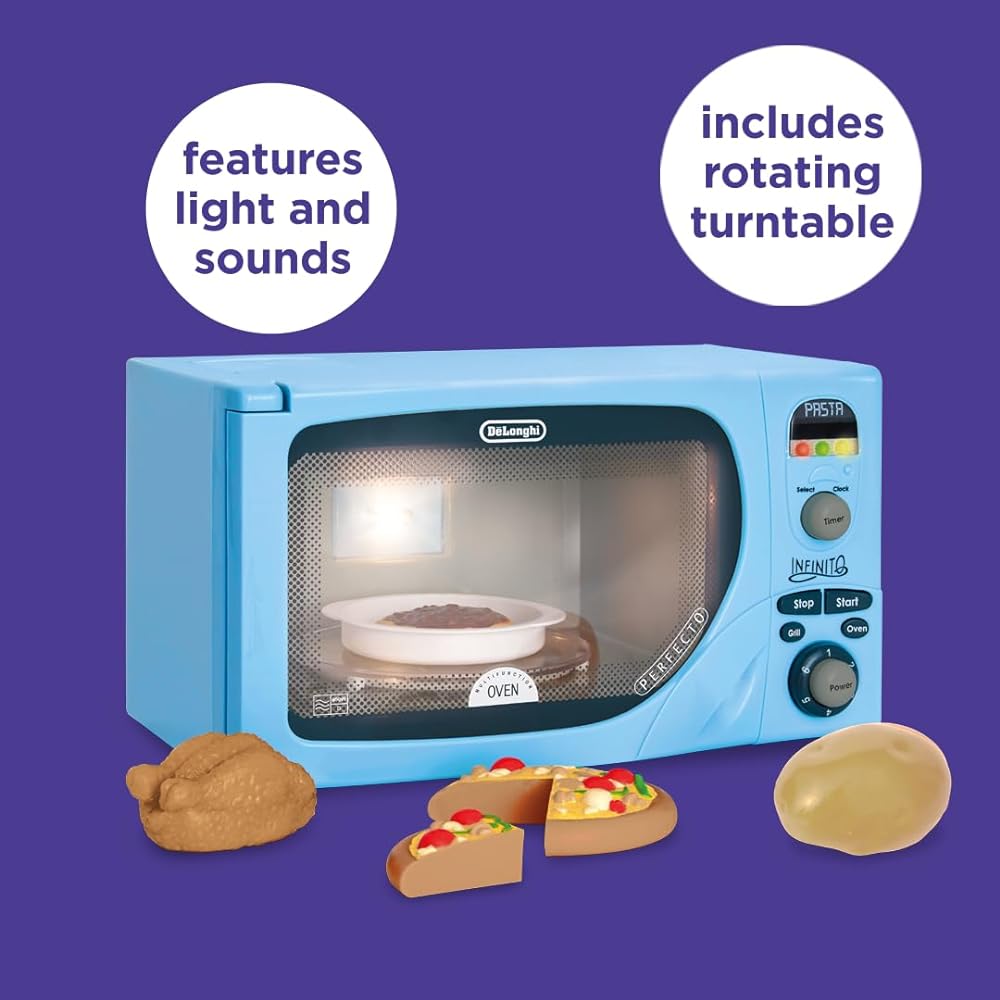 CASDON Toy DeLonghi Toy Microwave Oven with Japanese Instructions 49250 Genuine Product