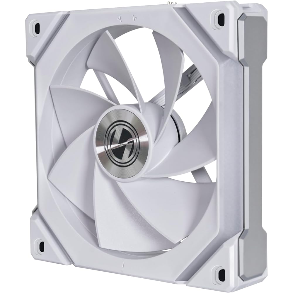 LIANLI Case Fan "UNI FAN" Series UNIFAN SL120 V2 REVERSE BLADE White Blade Reversal Model Compatible with "L-CONNECT 3" Japanese Authorized Distributor Product