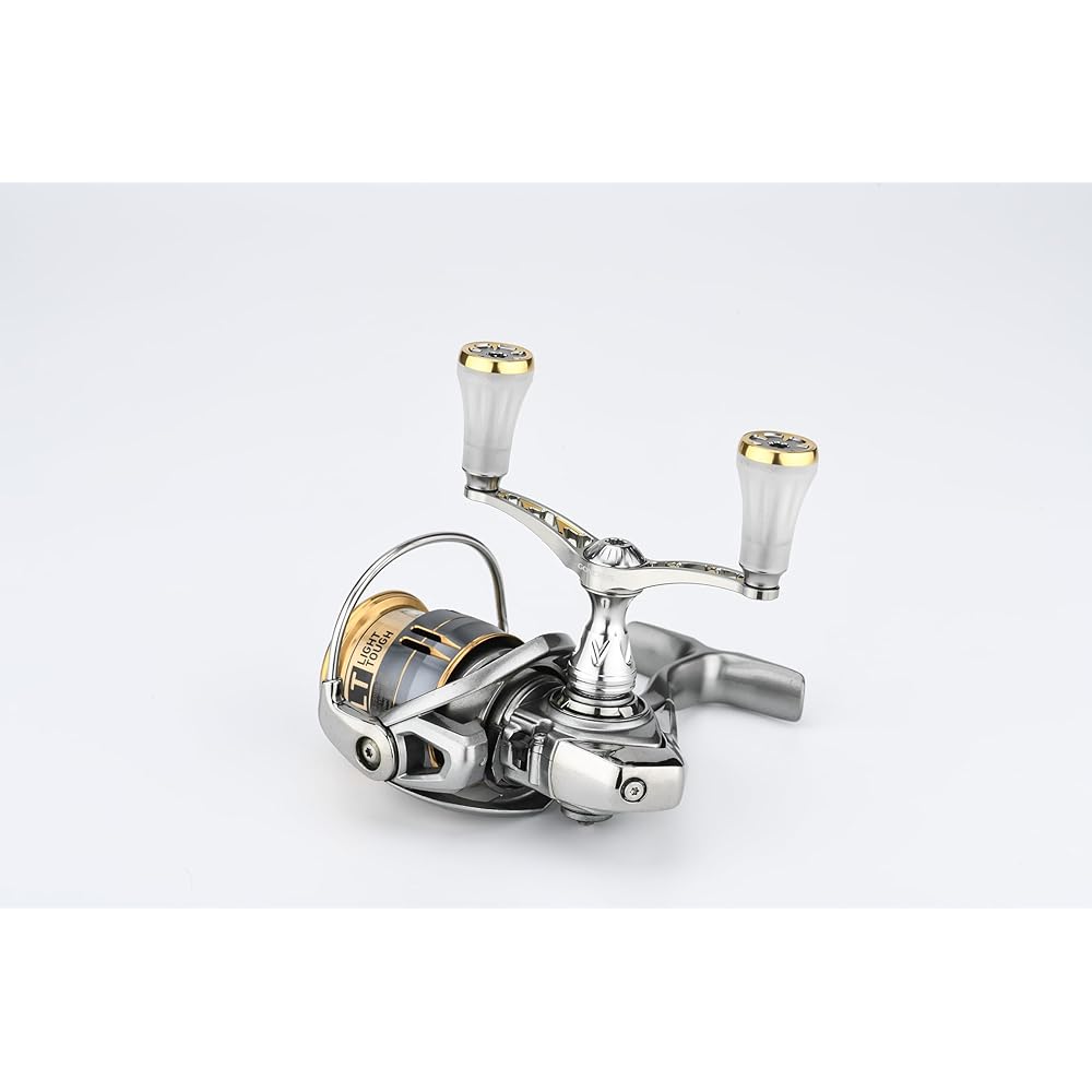Gomexus Double Handle 92mm Compatible with Shimano Daiwa Spinning Reel Titanium Knob