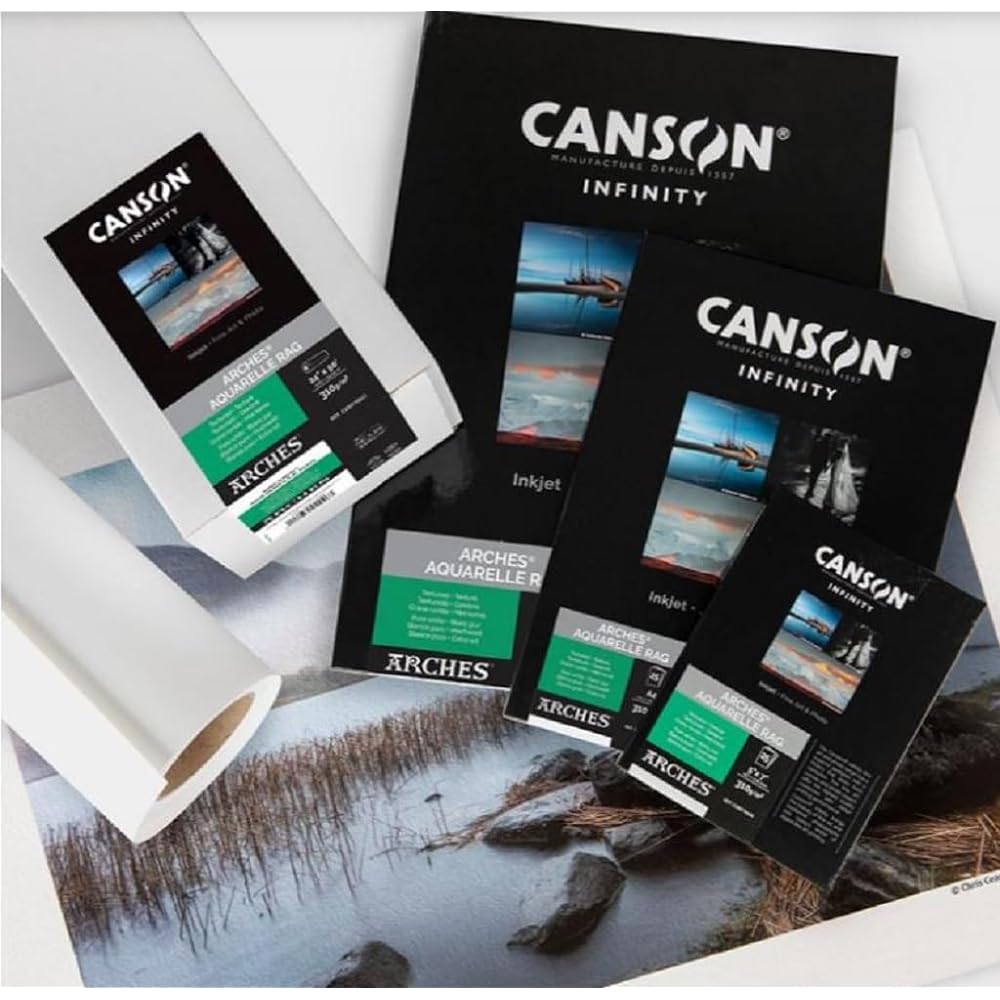 Canson Photo Paper Infinity Archaquarelle Rug A4 25 sheets 400110654