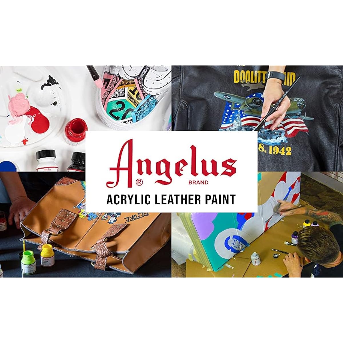 Angelus Acrylic Leather Paint-30ml-Vanilla