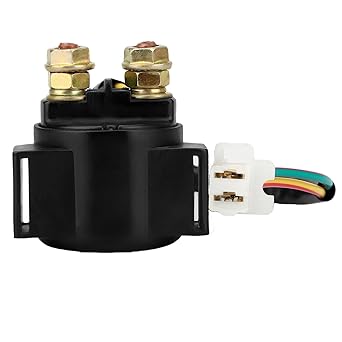Starter Solenoid Relay for Fourtrax 300 250 200 125 Big Red 200 Yamaha Big Bear Warrior Wolverine 350 Kodiak 400 Virago 750 535 Grizzly 80 125 Suzuki Intruder 750 800