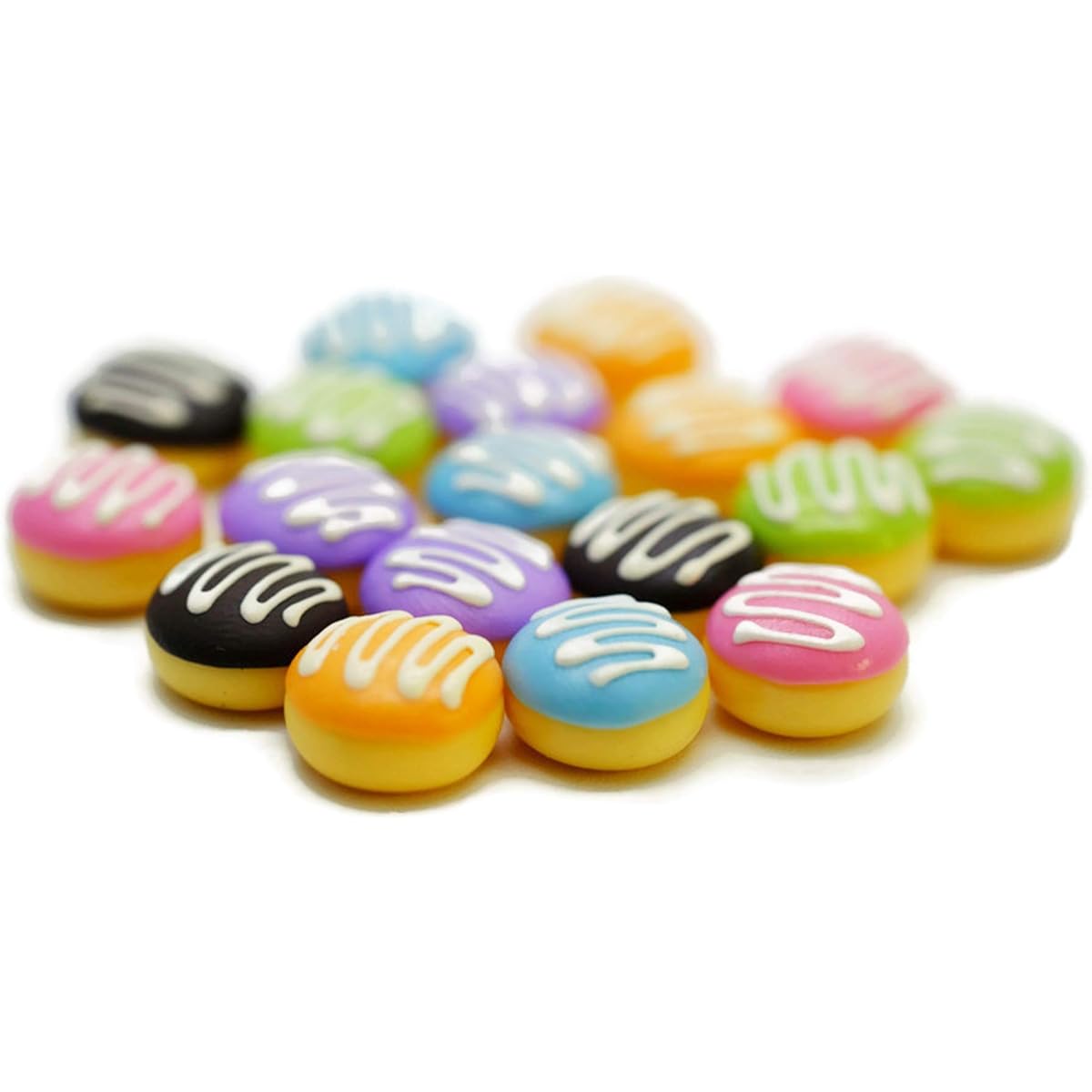 Cool Price 18pcs Color Cream Donut Dollhouse Miniature Food Kitchen