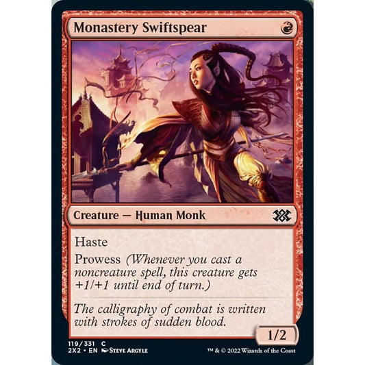 Magic: The Gathering - Swiftspear Abbey (119) - Double Masters 2022