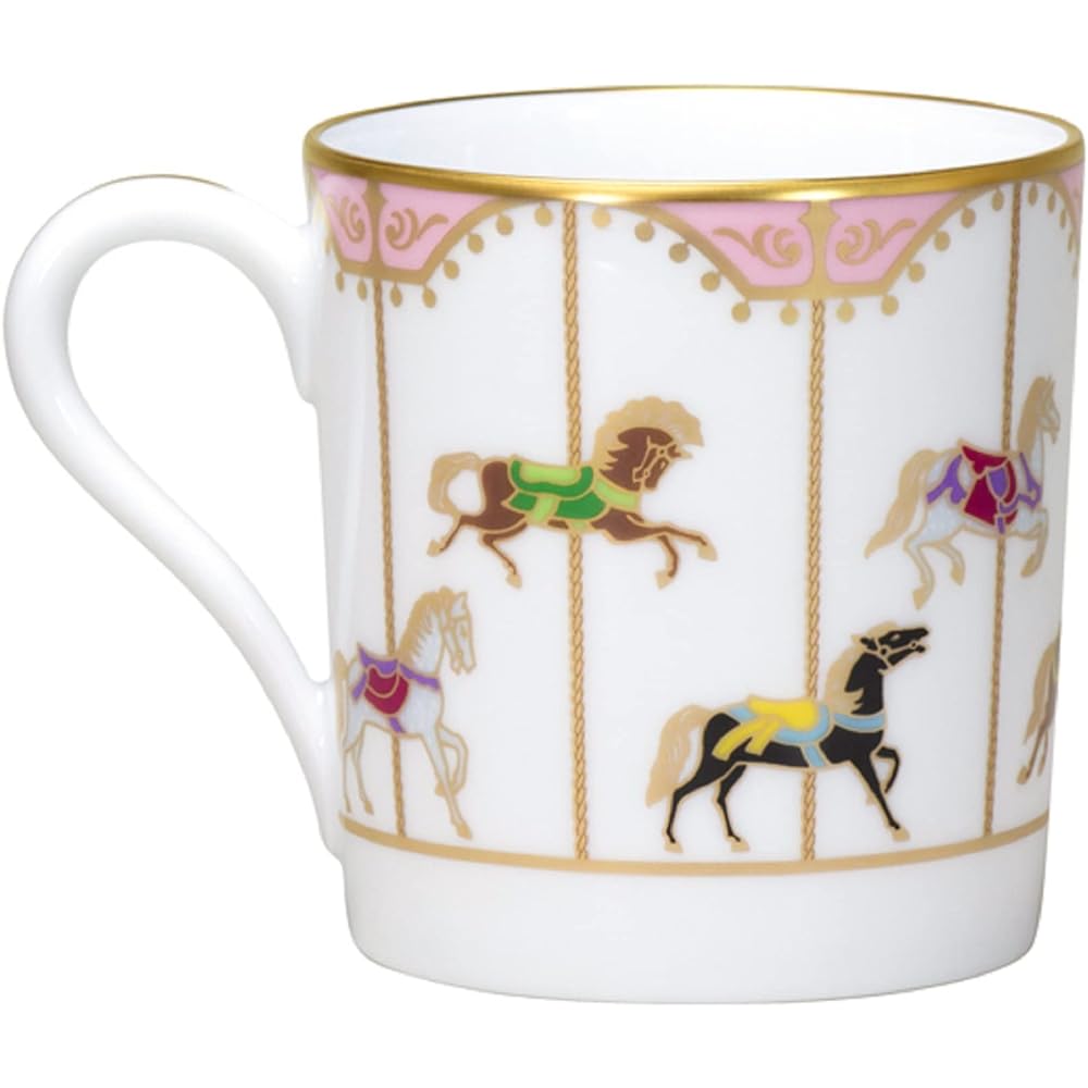Okura Toen Succeeding Carousel (Pink) Mug 107c/1901-p