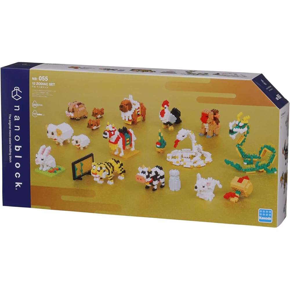 Kawada Nanoblock NB-055 Zodiac Zodiac Set