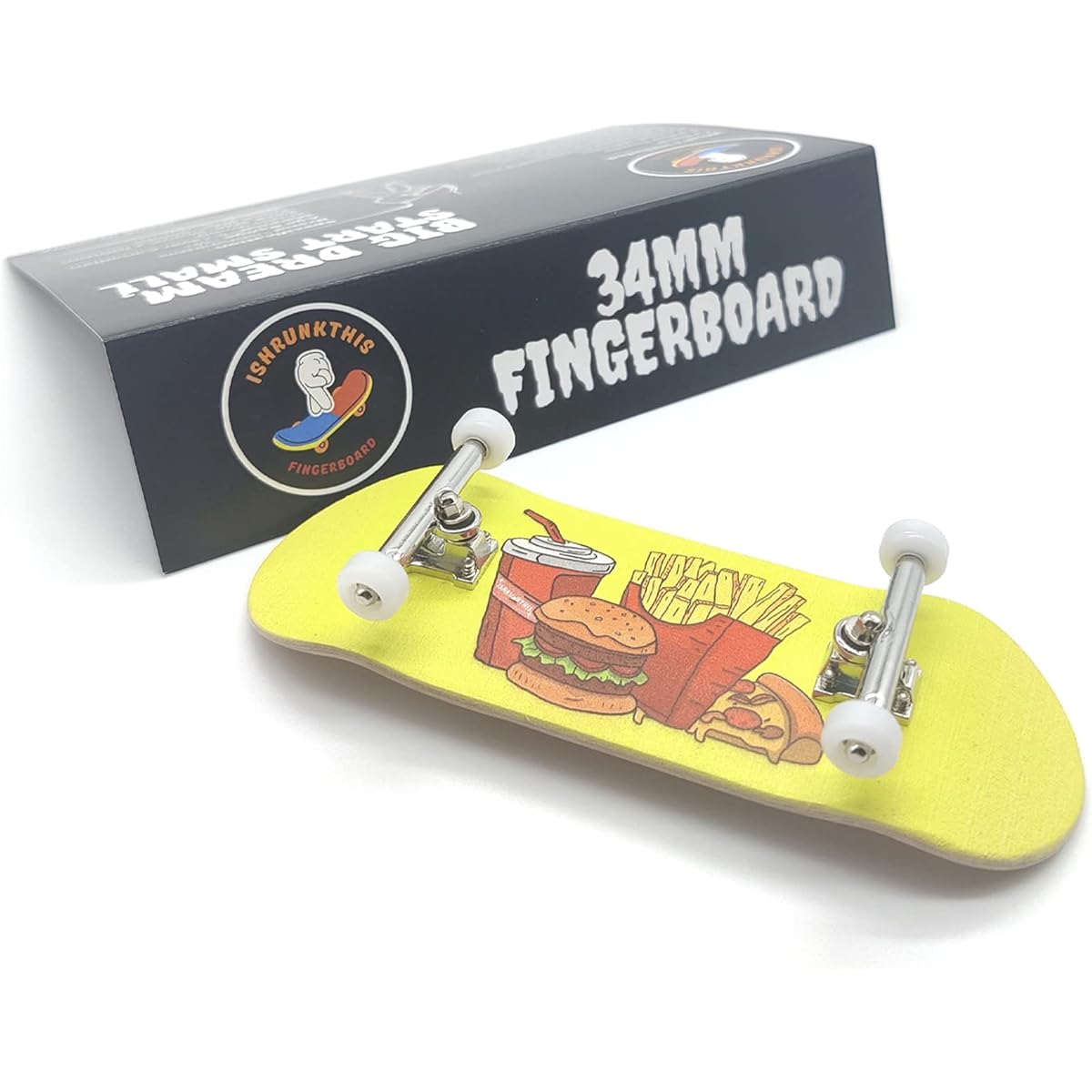 ishrunkthis Pro Fingerboard 34mm Fast Food Meal