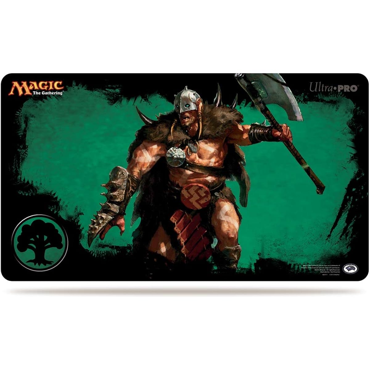 Ultra Pro Magic: The Gathering Mana Design 4th Edition Playmat Planeswalker Garruk