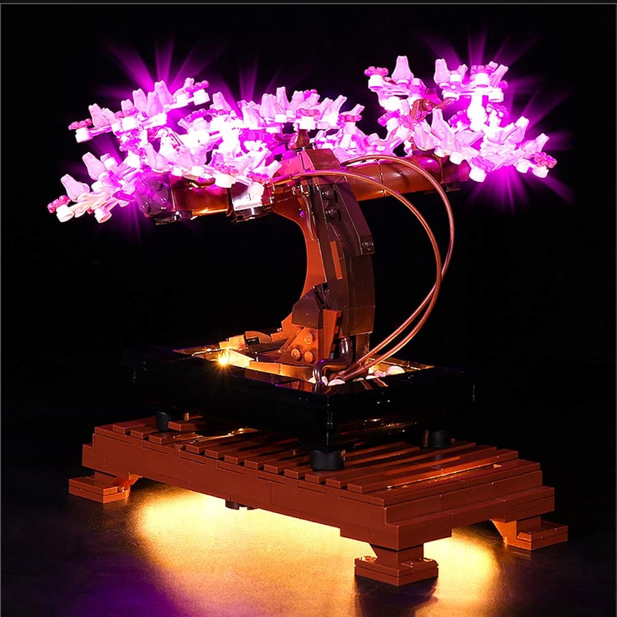 T-Club LED Light Kit for Lego 10281 Bonsai Tree Lighting Kit Compatible with Lego 10281 (Lego Set Not Included) (B Version)