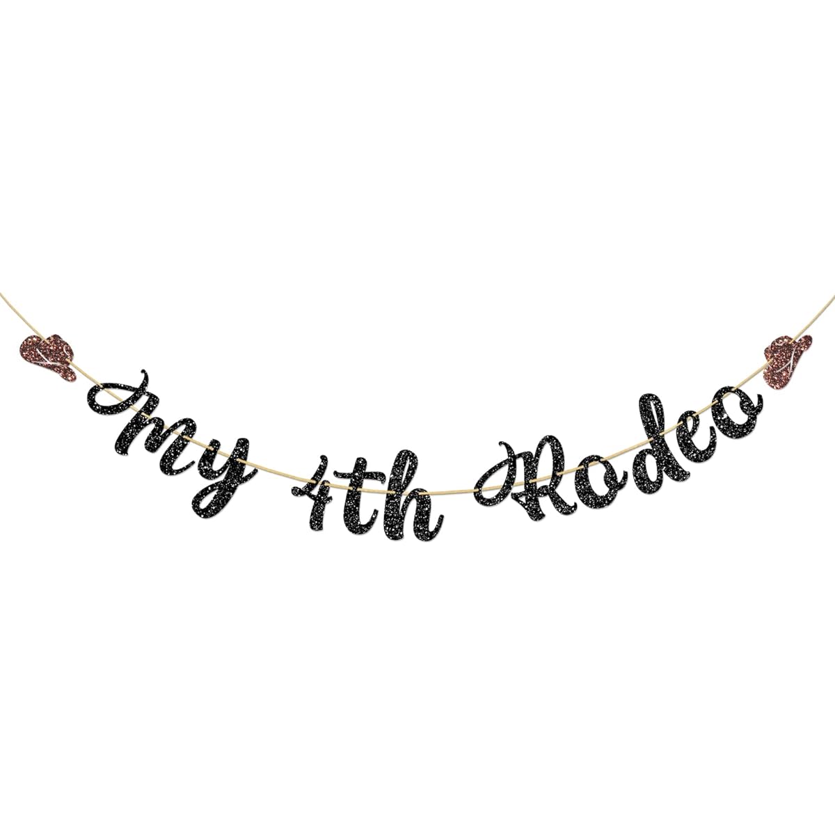 Halawawa My 4th Rodeo Banner, Mexican Theme 4th Birthday Party Decorations Banner for Little Cowboy Cowgirls, Wild West 4th Birthday Party Supplies
