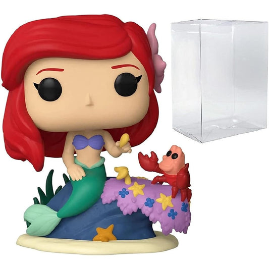 POP Disney Ultimate Princess Little Mermaid Ariel Funko Vinyl Figure (Includes Compatible Box Protector Case)