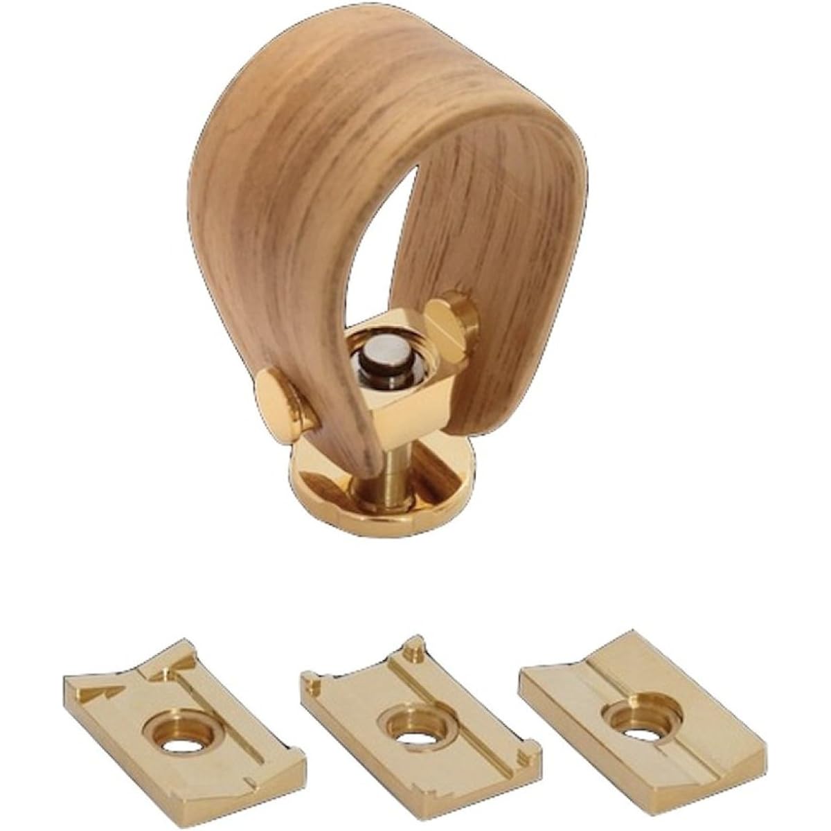 Abelet Ligature Baritone Rubber Walnut (Walnut for Abelet Ligature Baritone Rubber)