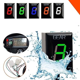 Speed Display Meter Aprilia ETV 1000 Caponar SL 1000 SL1000 Falco Motorcycle Accessories Gear Indicator ECU Direct Mount 1-6 Speed Gear Display
