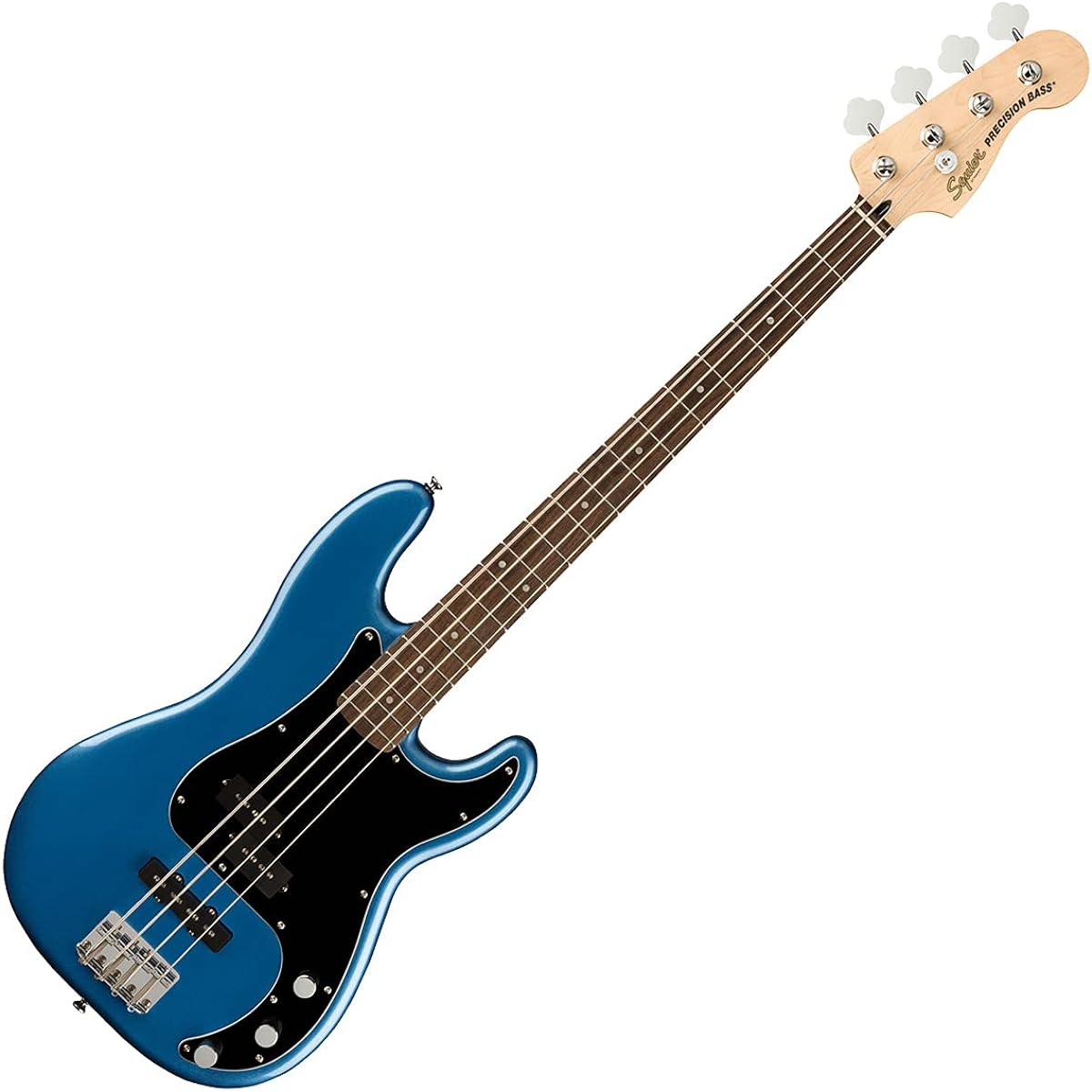 Squier by Fender Affinity Series Precision Bass PJ Laurel Fingerboard Black Pickguard Lake Placid Blue Bass Beginner 12-piece set [with mini amp] Precision Bass Squier/Squier