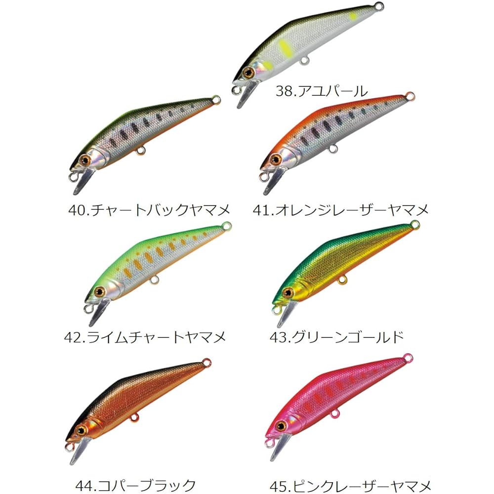 SMITH LTD Minnow D-Contact 72mm 9.5g Ayu Pearl #38