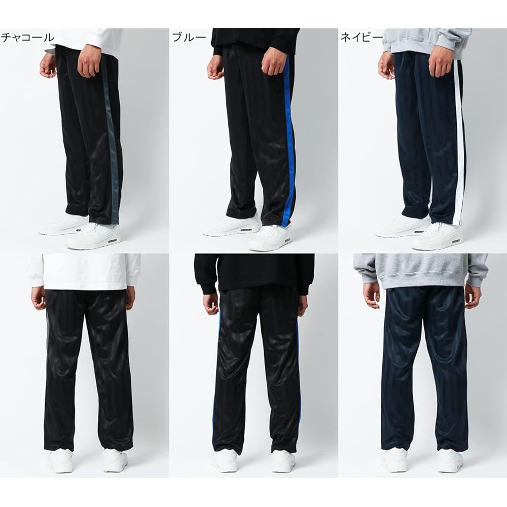 [City Jogger] Men's Jersey, Lower Side Switching Pants, Room Wear