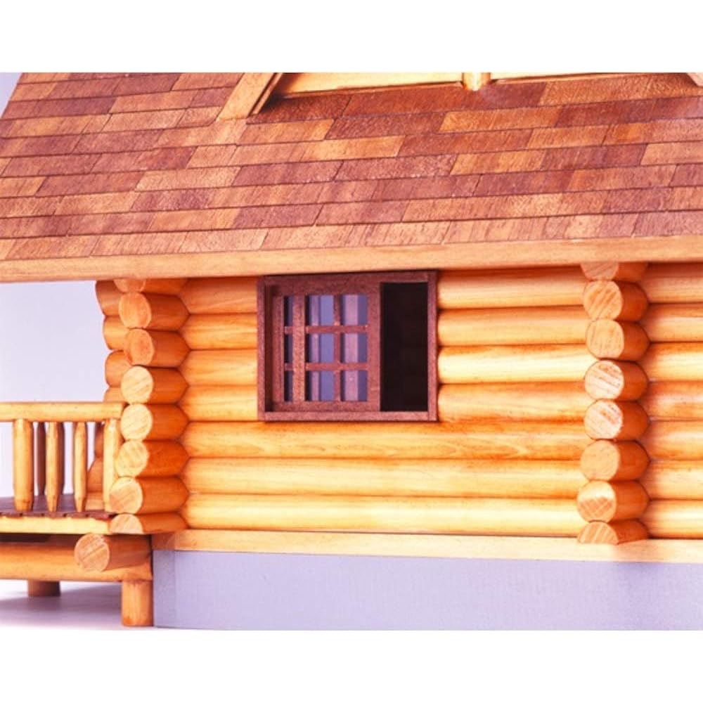 Woody Joe 1/24 log house wooden model