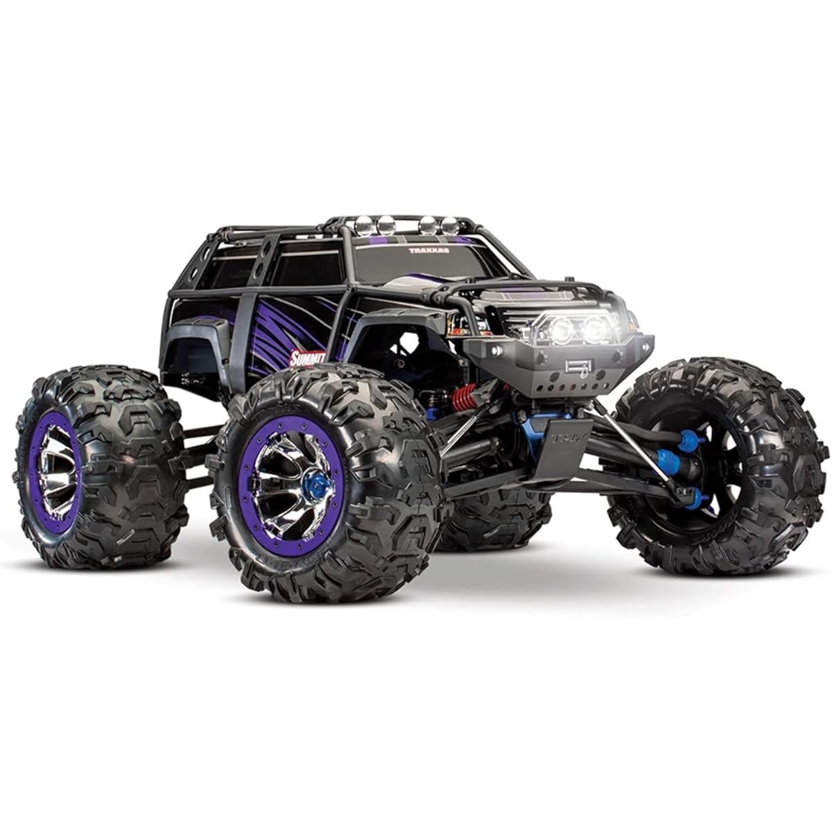 Summit: 1/10 Scale 4WD Electric Extreme Terrain Monster Truck with TQi Traxxas Link Compatible 2.4GHz Radio System.