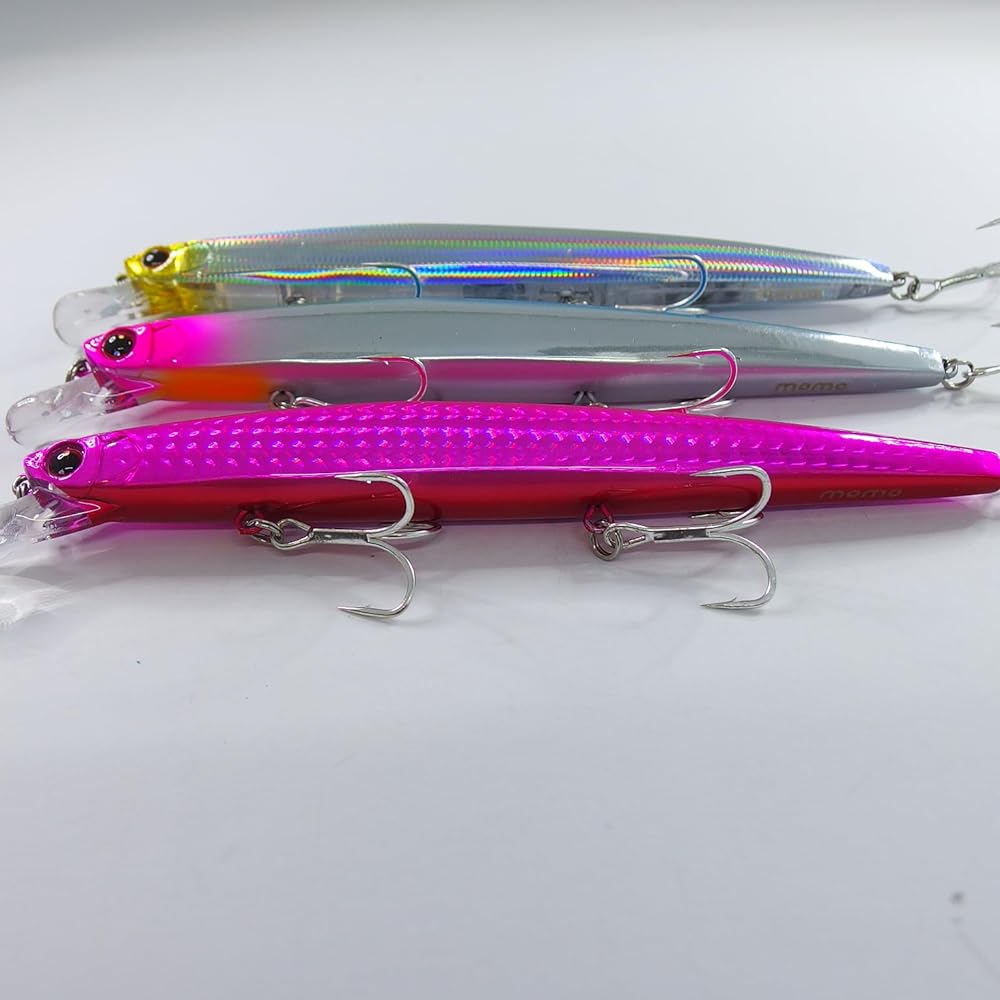 [momo lure] momo lure sea bass lure 3 row tungsten jerking minnow / jerk blow 140S 140F