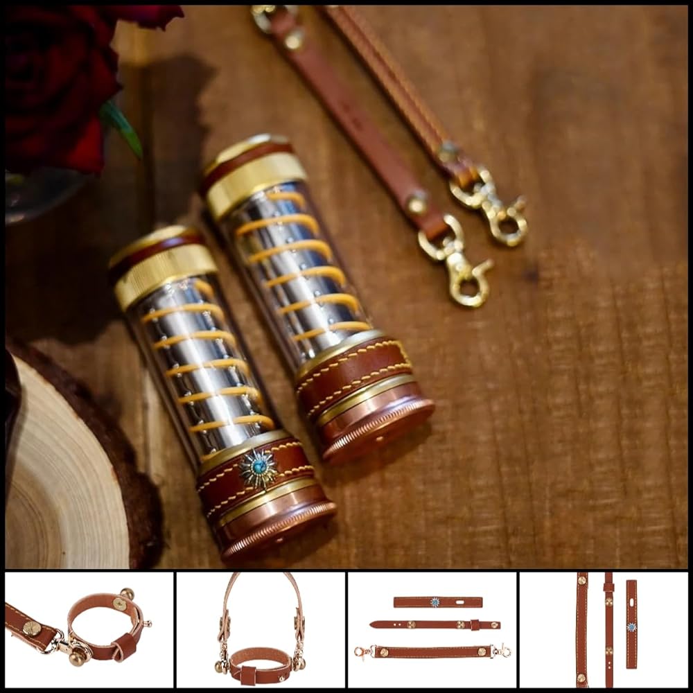 Edison Light Cover, Hanging Rope, Camping Lantern Accessory, Lamp Strap, Lantern Coat, Sling, PU+Brass+Metal Materials, Waterproof, Adjustable, 3 Pieces/Set Assembly Type (A-(3 Pieces/Set Assembly Type))