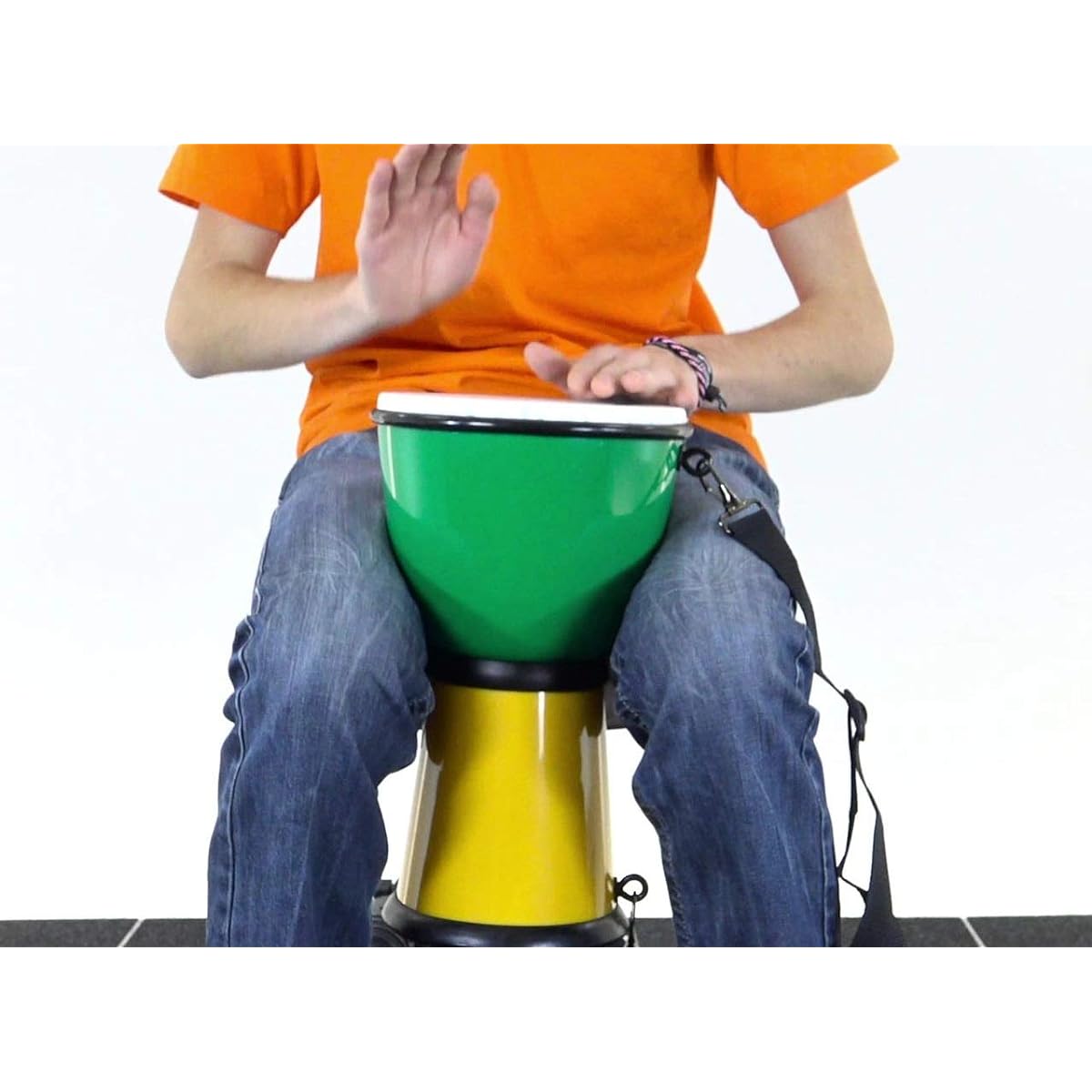 NINO ABS Drum Djembe Green/Yellow NINO18G/Y [Domestic regular product]