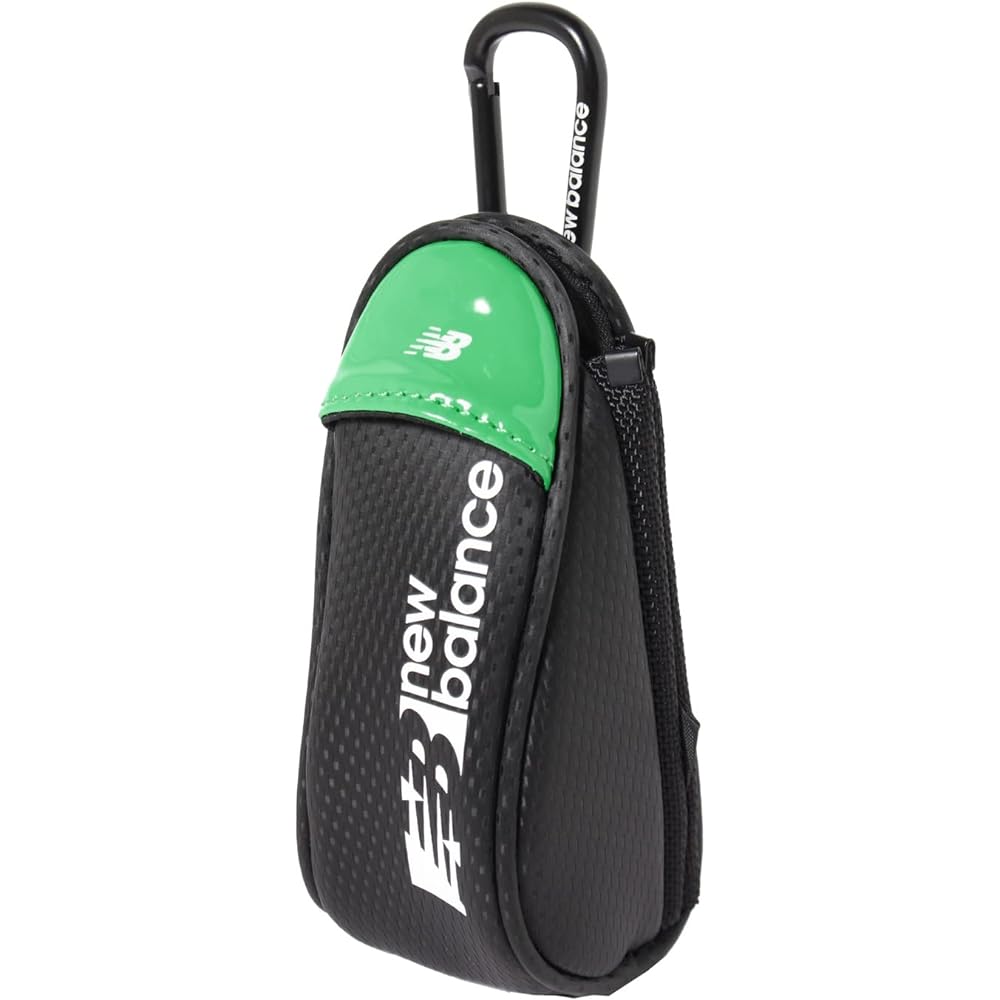 [New Balance] Continuing standard product Ball case (braided synthetic leather, can hold 2 balls) / Golf / 012-3984016