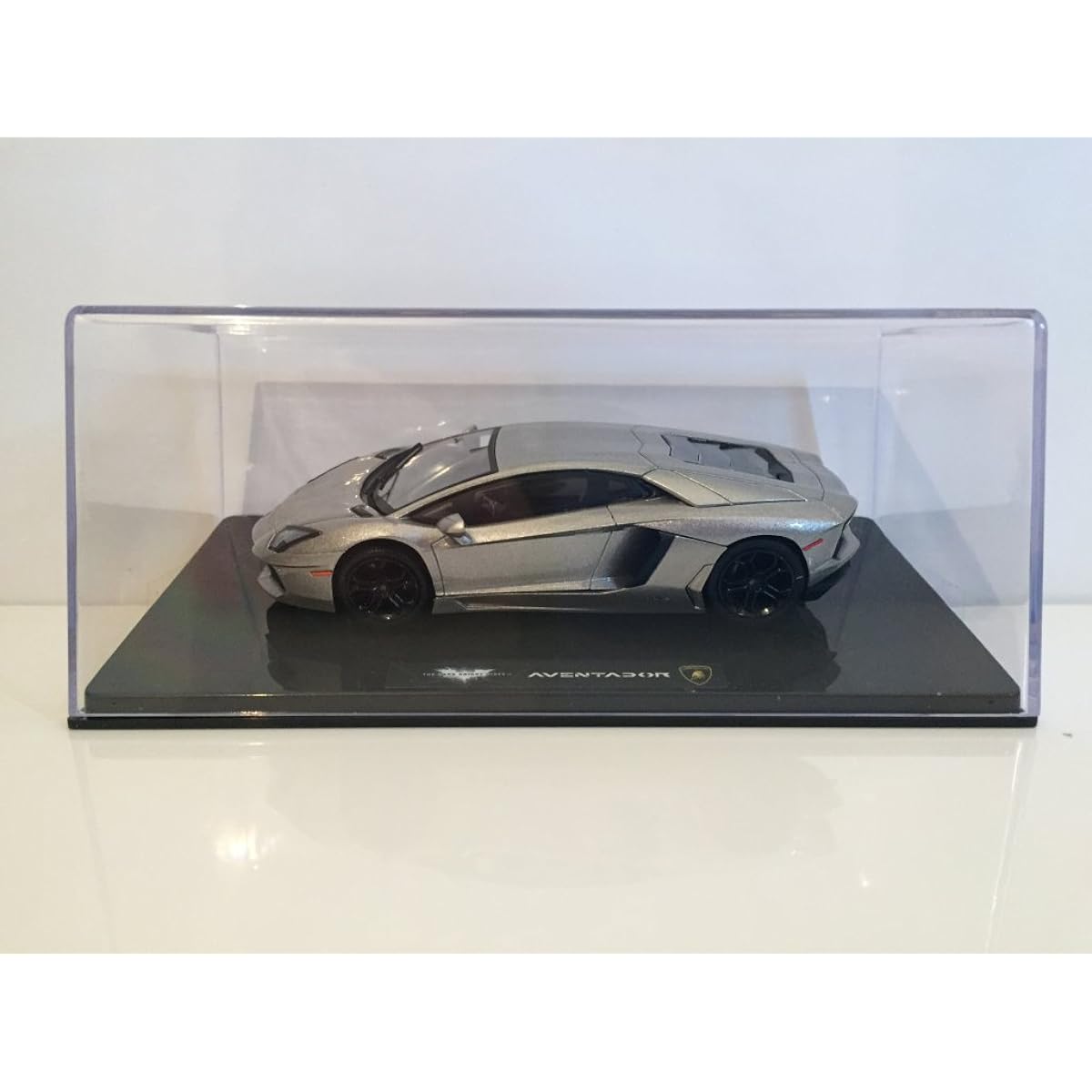 MATTEL 1/43 Lamborghini Aventador LP700-4 Gray Finished Product