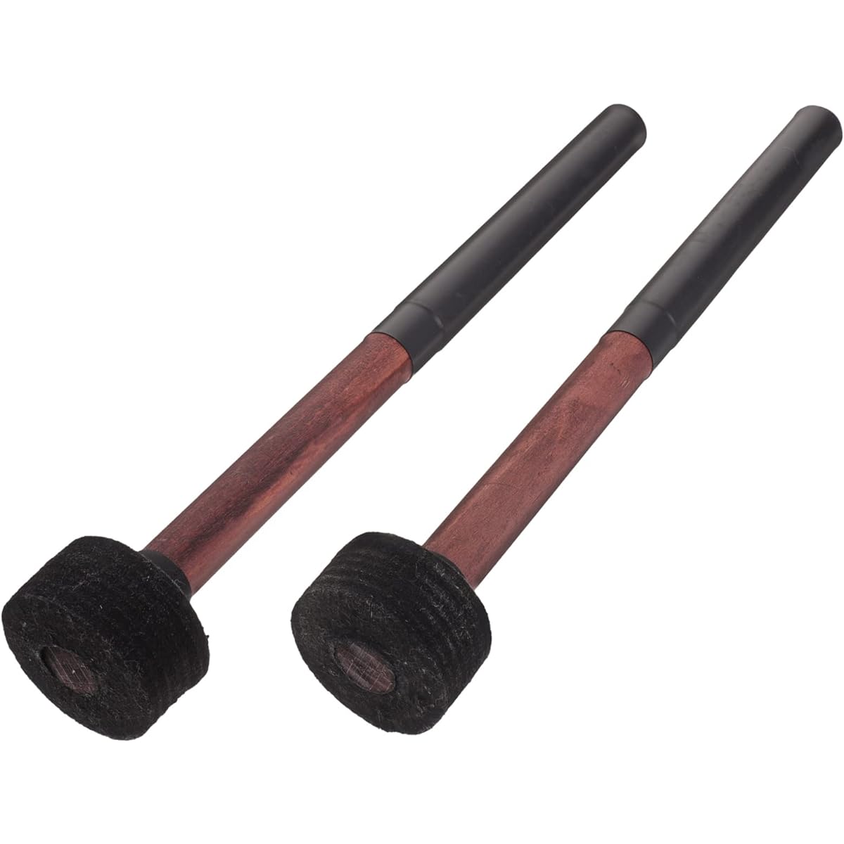 VICASKY 5 Pairs Non-Drum Hammer Music Accessories Xylophone Mallet Music Drumsticks Black Wood Advanced Standard Drumsticks Drum Musical Instrument Sticks