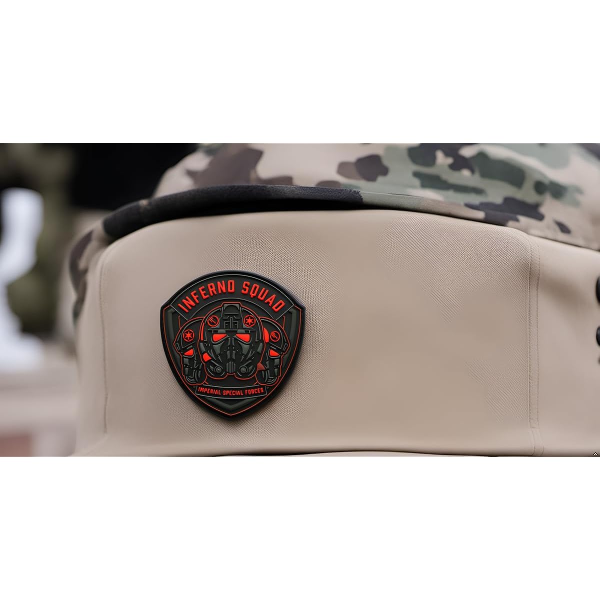Inferno Squad Imperial Special Forces Shield Patch (3D-PVC Rubber-MIN11)