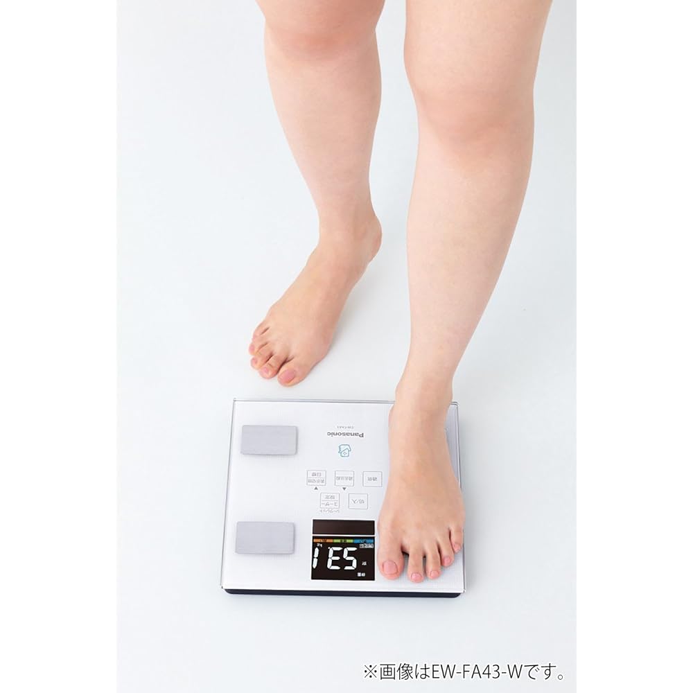 Panasonic Weight/Body Composition Meter Smartphone Compatible Black EW-FA43-K