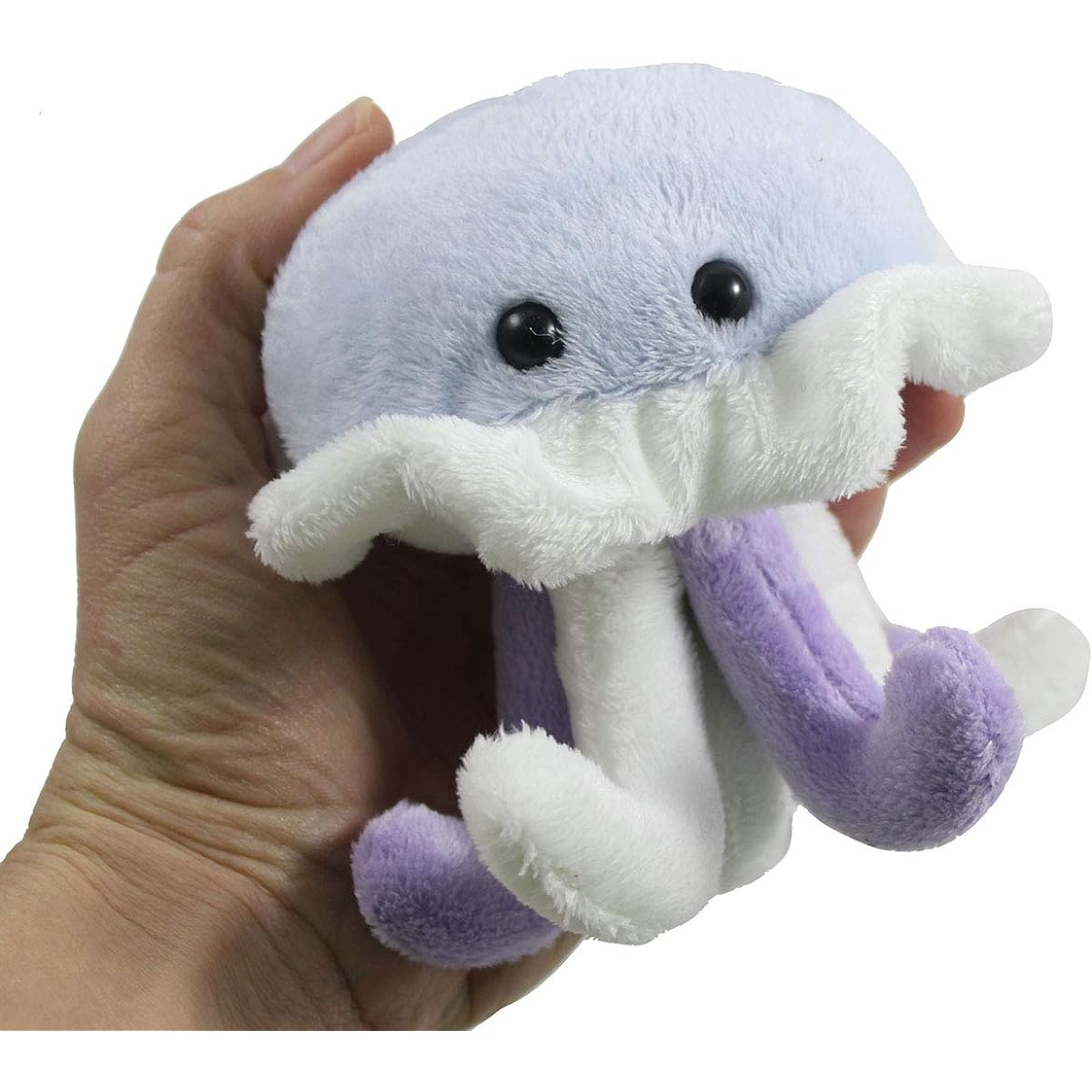 Curious Minds Busy Bag Stuffed Jellyfish Plush Toy - Soft Ocean Aquatic Animal Stuffed Animal Plush Toy J is for Jellyfish